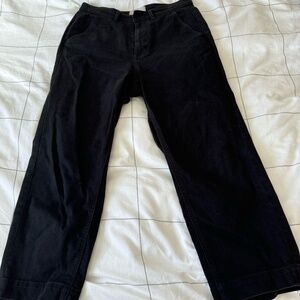 Everlane black trousers size 10